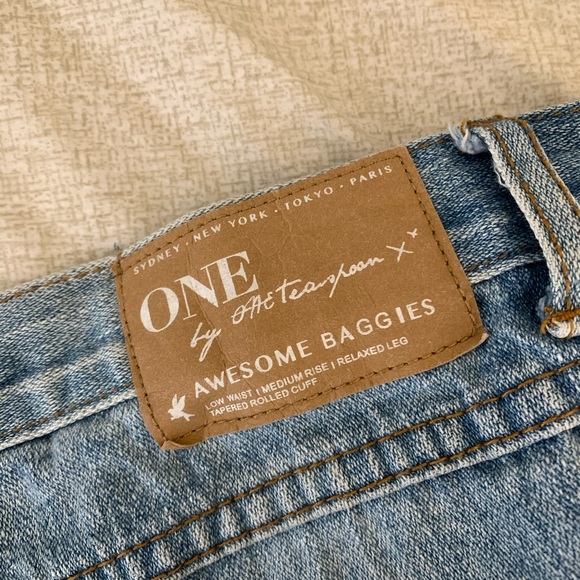 One Teaspoon Awesome Baggies Distressed Jeans - Picture 5 of 6